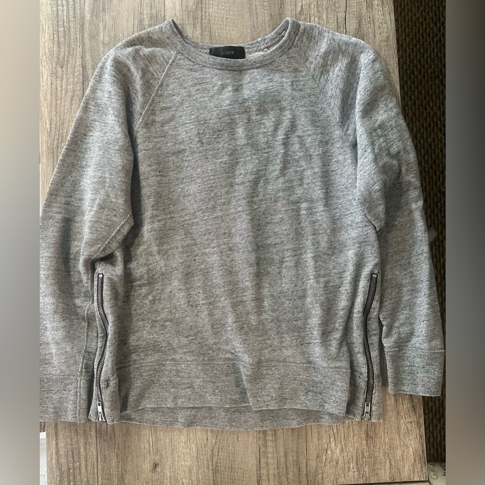 J Crew Gray Sweater Size Small